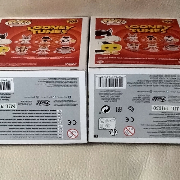 LOONEY TUNES 2 FUNKO POPS! Sylvester+Tweety (FLOCKED Target 🎯 Exclusive/Common) - Picture 7 of 9